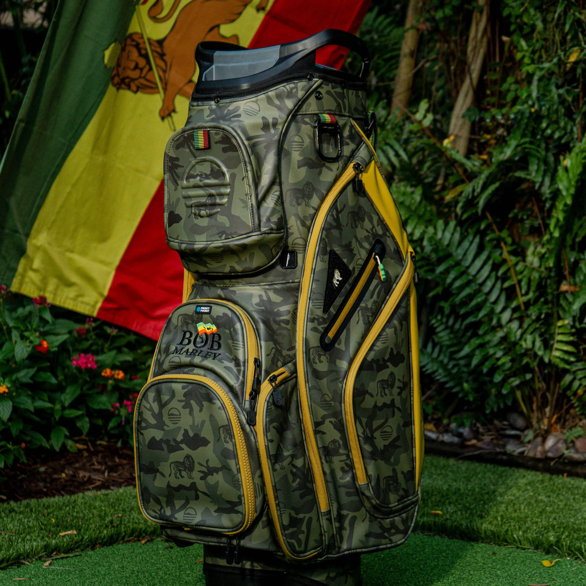 Big Rig | Bob Marley Camo Cart Bag - Image 14