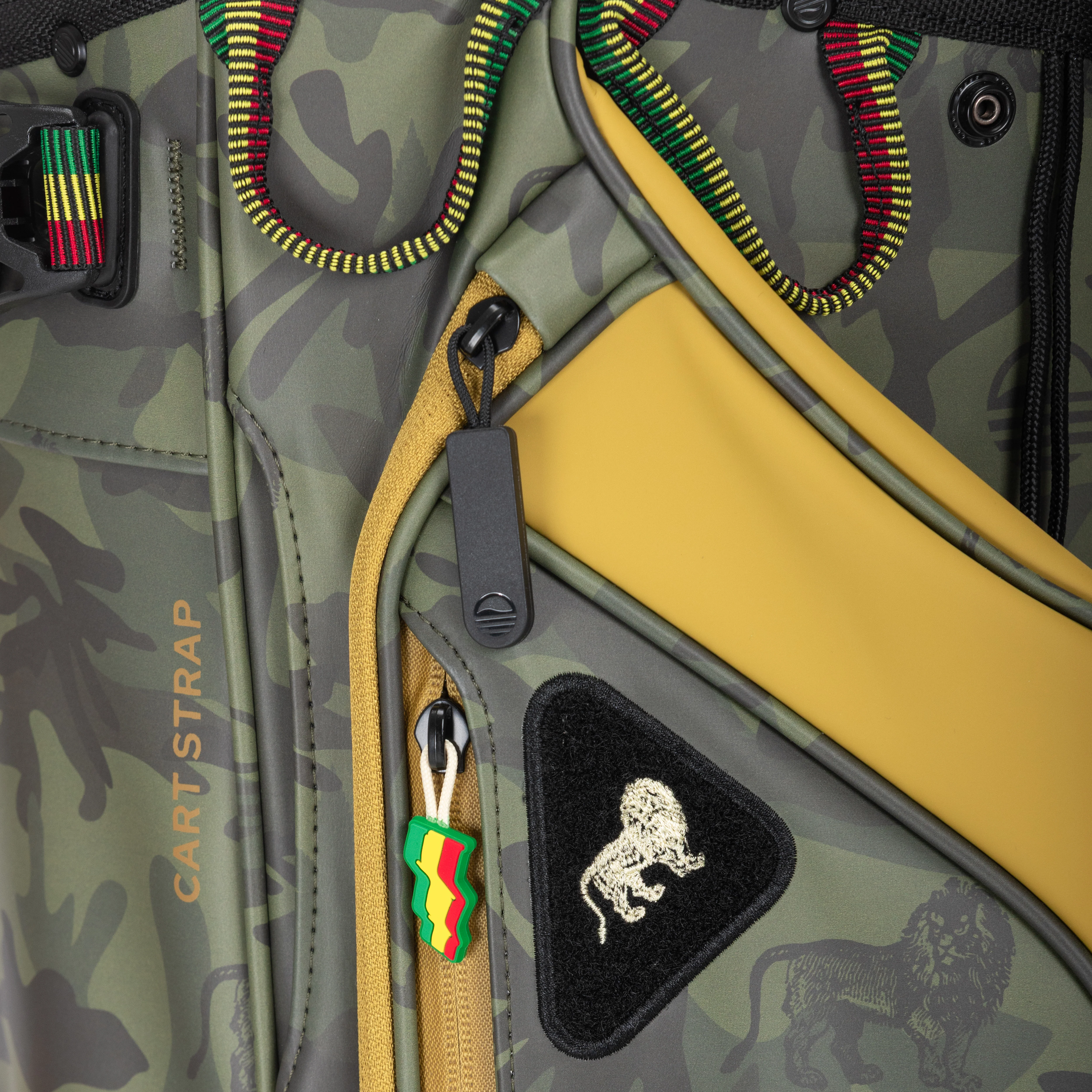 Big Rig | Bob Marley Camo Cart Bag - Image 7