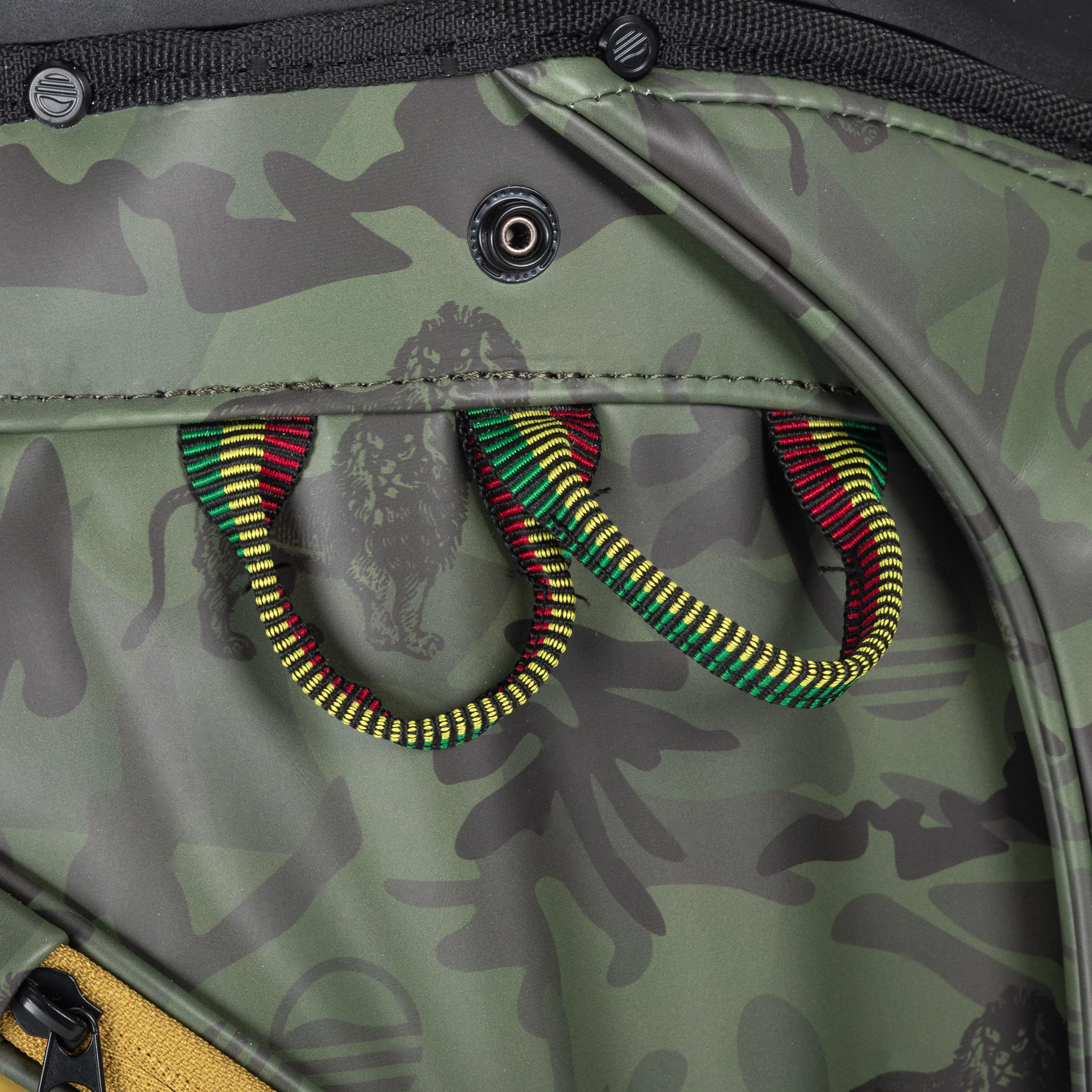 Big Rig | Bob Marley Camo Cart Bag - Image 8