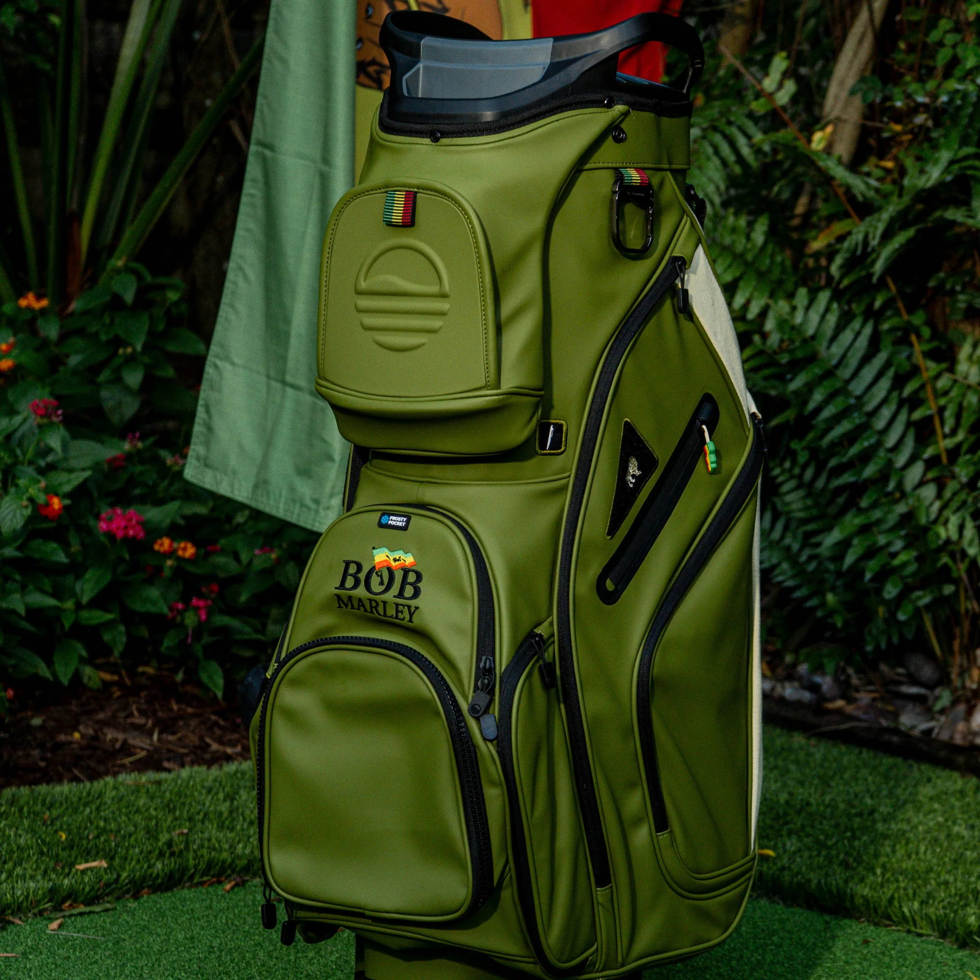 Big Rig | Bob Marley Olive/Hemp Cart Bag - Image 11