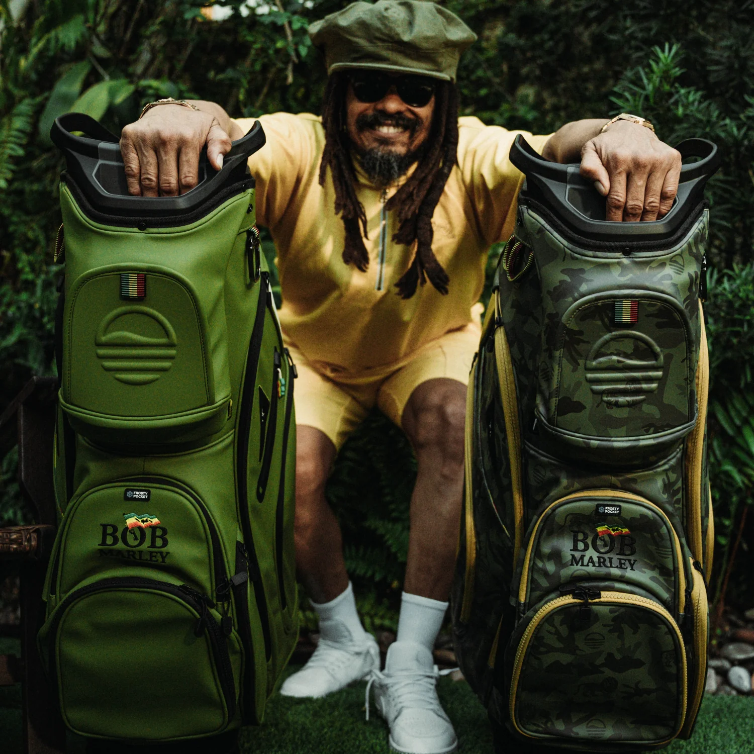 Big Rig | Bob Marley Olive/Hemp Cart Bag - Image 12