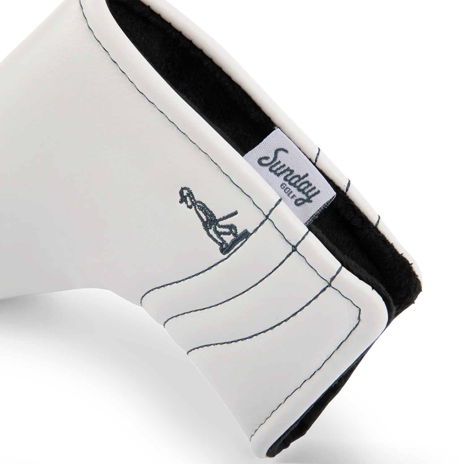Blade Putter Headcover | White/Navy - Image 4