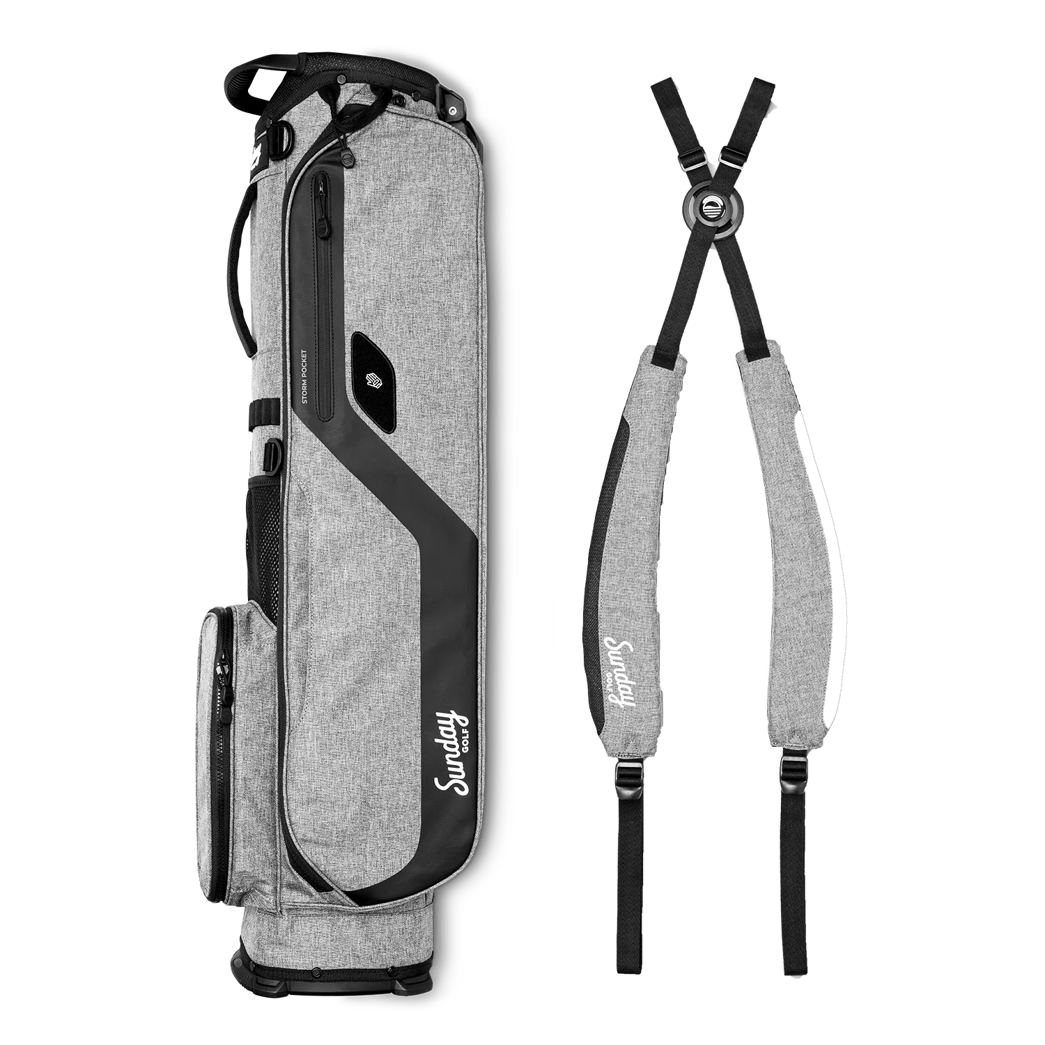 El Camino | Heather Gray Mid Size Stand Bag - Image 3