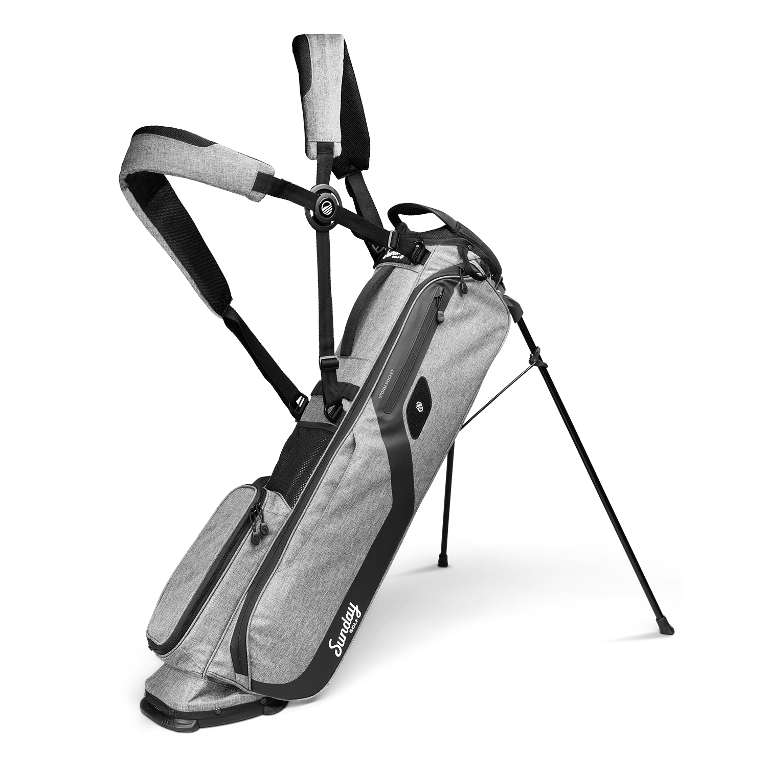 El Camino | Heather Gray Mid Size Stand Bag - Image 6