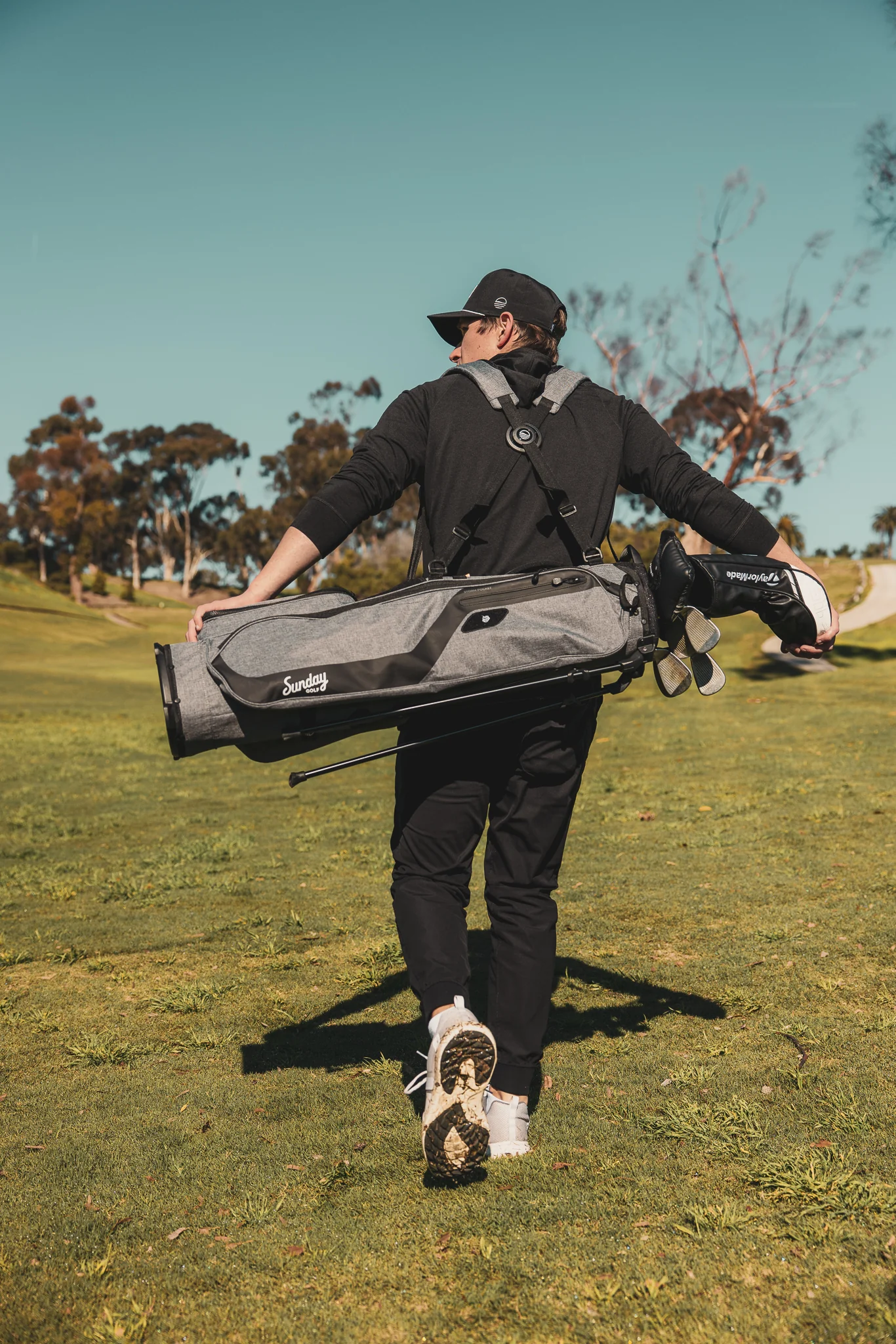 El Camino | Heather Gray Mid Size Stand Bag - Image 7
