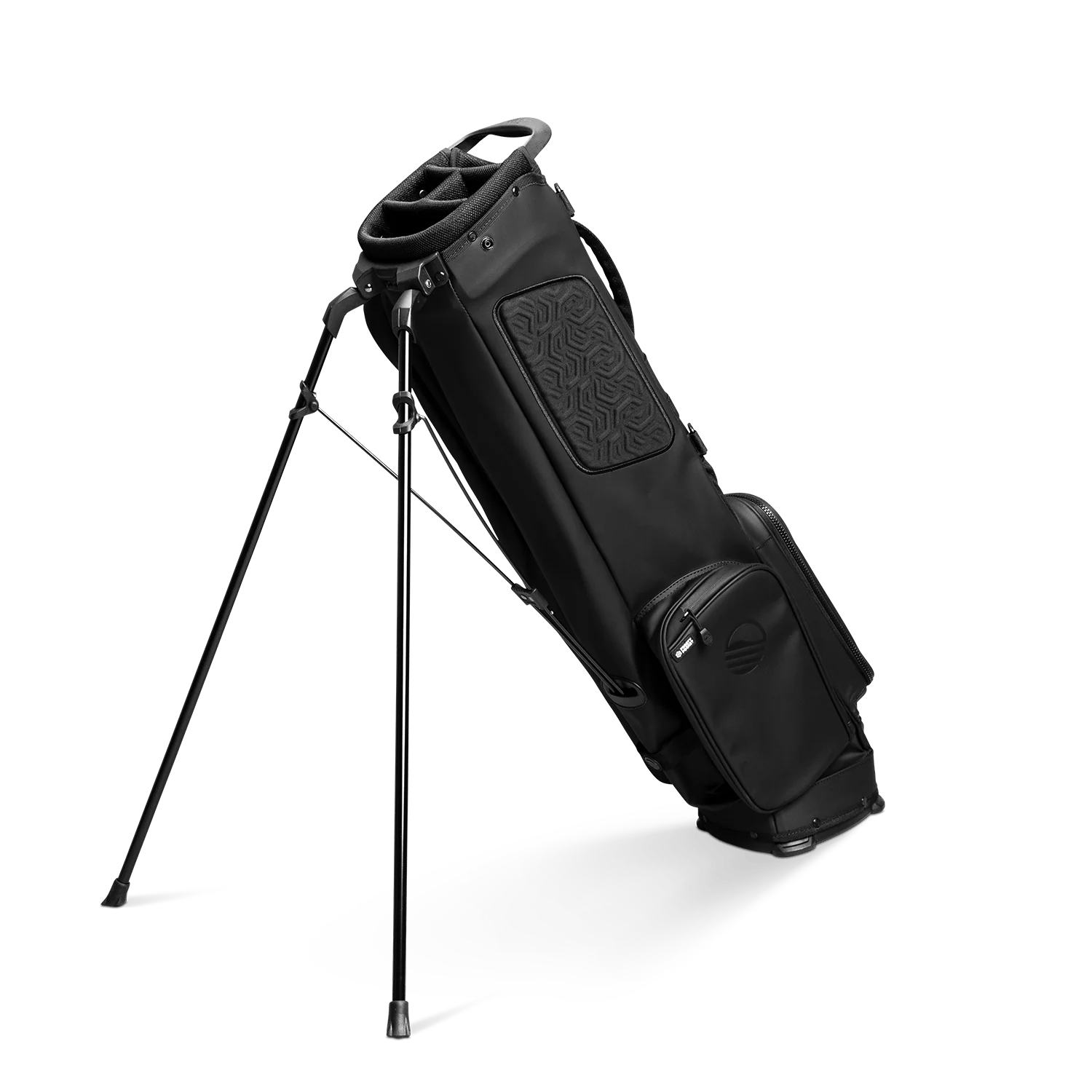 El Camino S-Class | Black Vegan Leather Mid Size Stand Bag - Image 3
