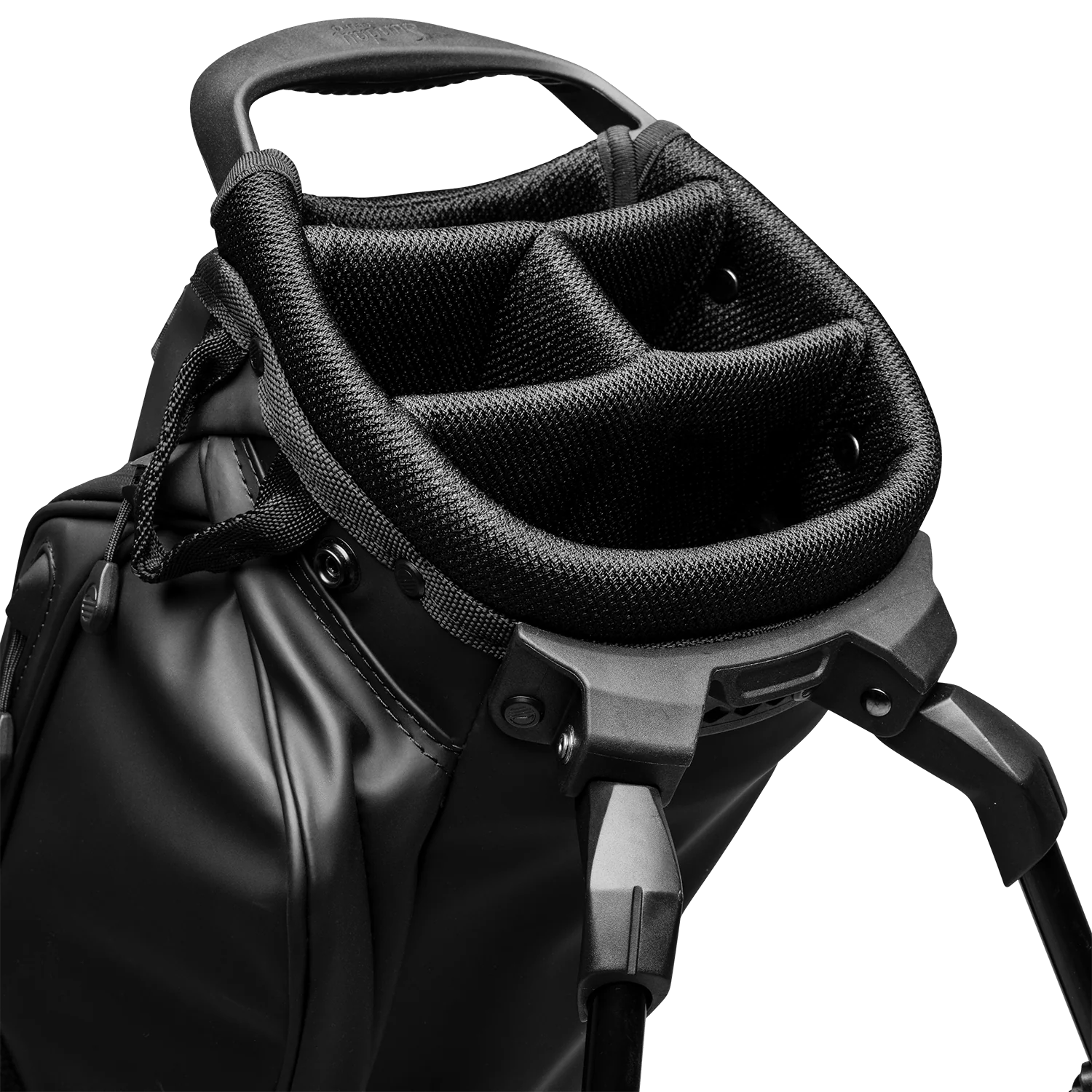El Camino S-Class | Black Vegan Leather Mid Size Stand Bag - Image 6