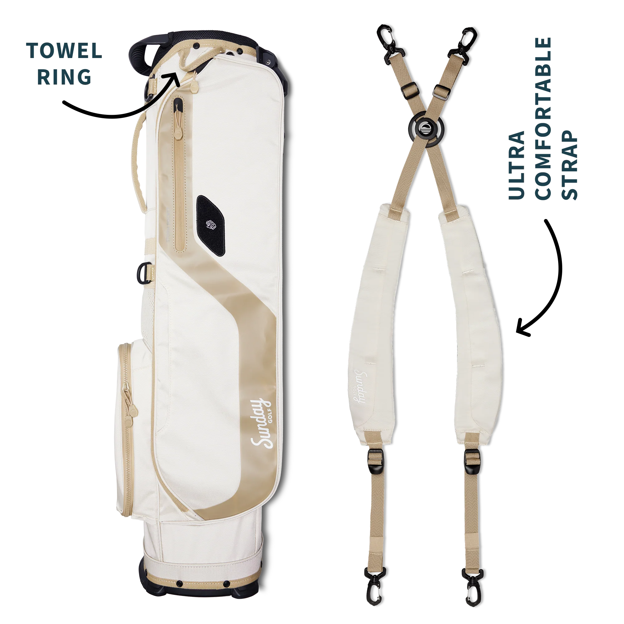 El Camino | Toasted Almond Mid Size Stand Bag - Image 4
