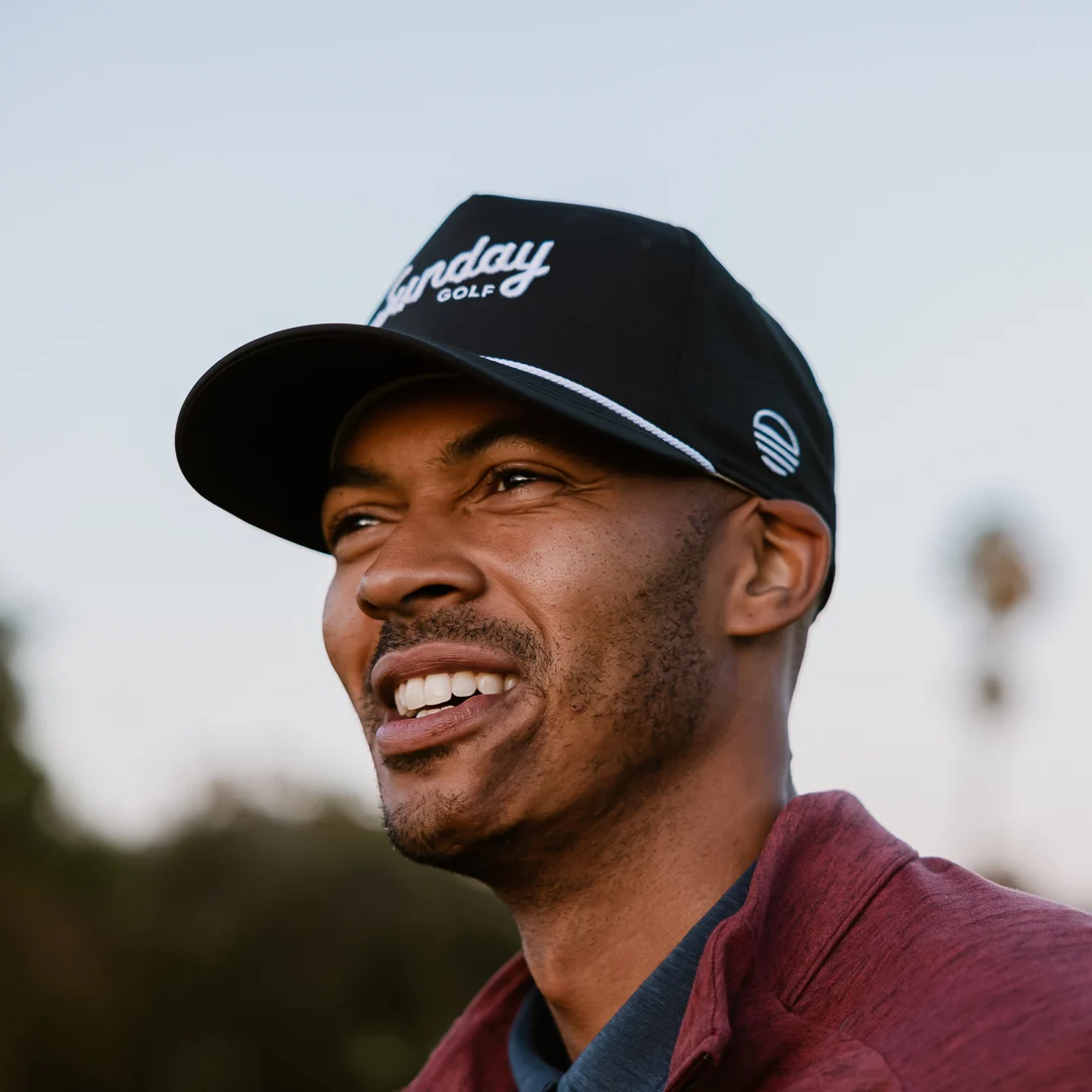 Sunday Golf Rope Hat | Black - Image 4