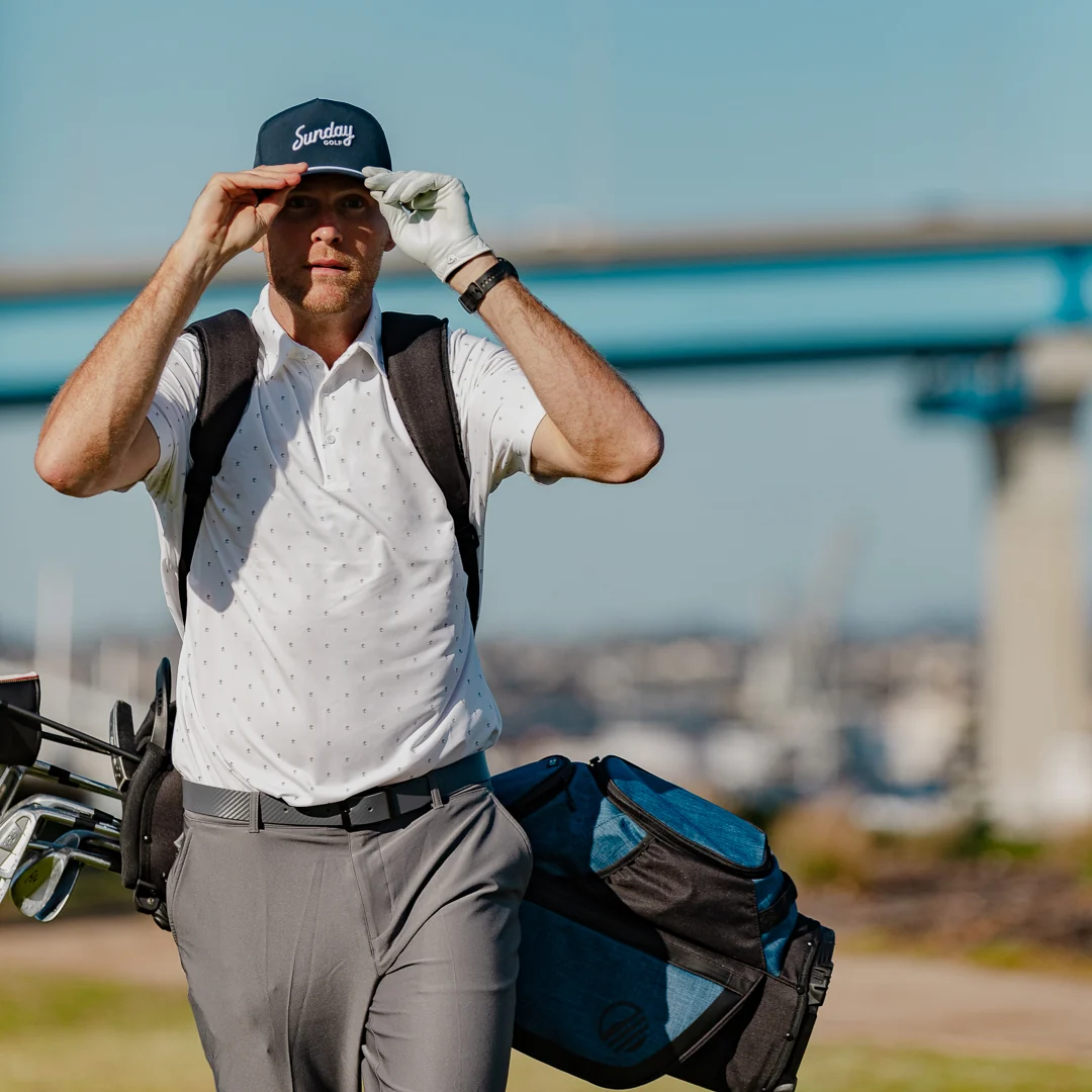 Sunday Golf Rope Hat | Navy - Image 4