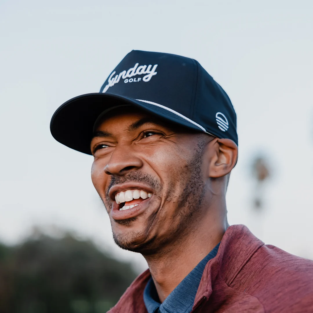 Sunday Golf Rope Hat | Navy - Image 5