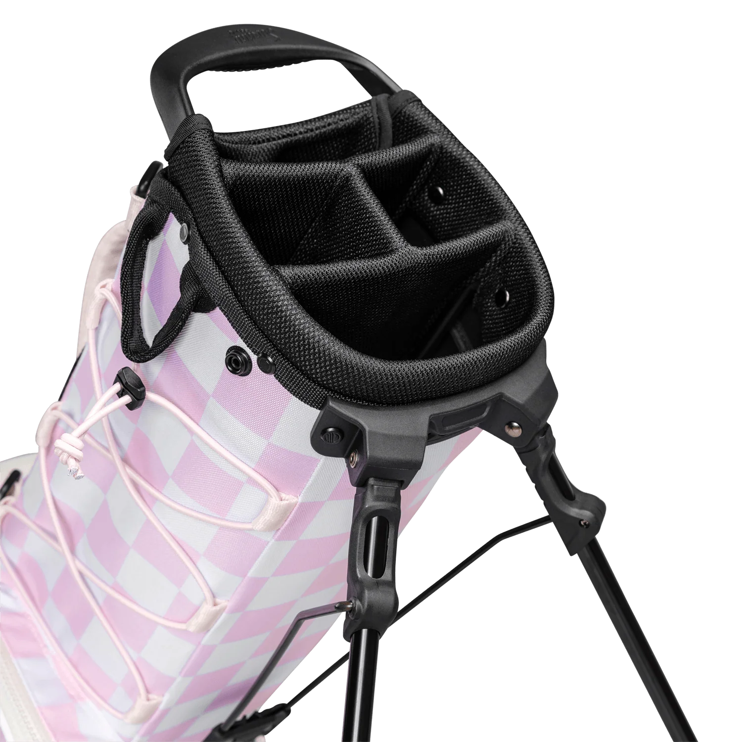 Recess Kids Golf Bag | Pink/White Checker - Image 5