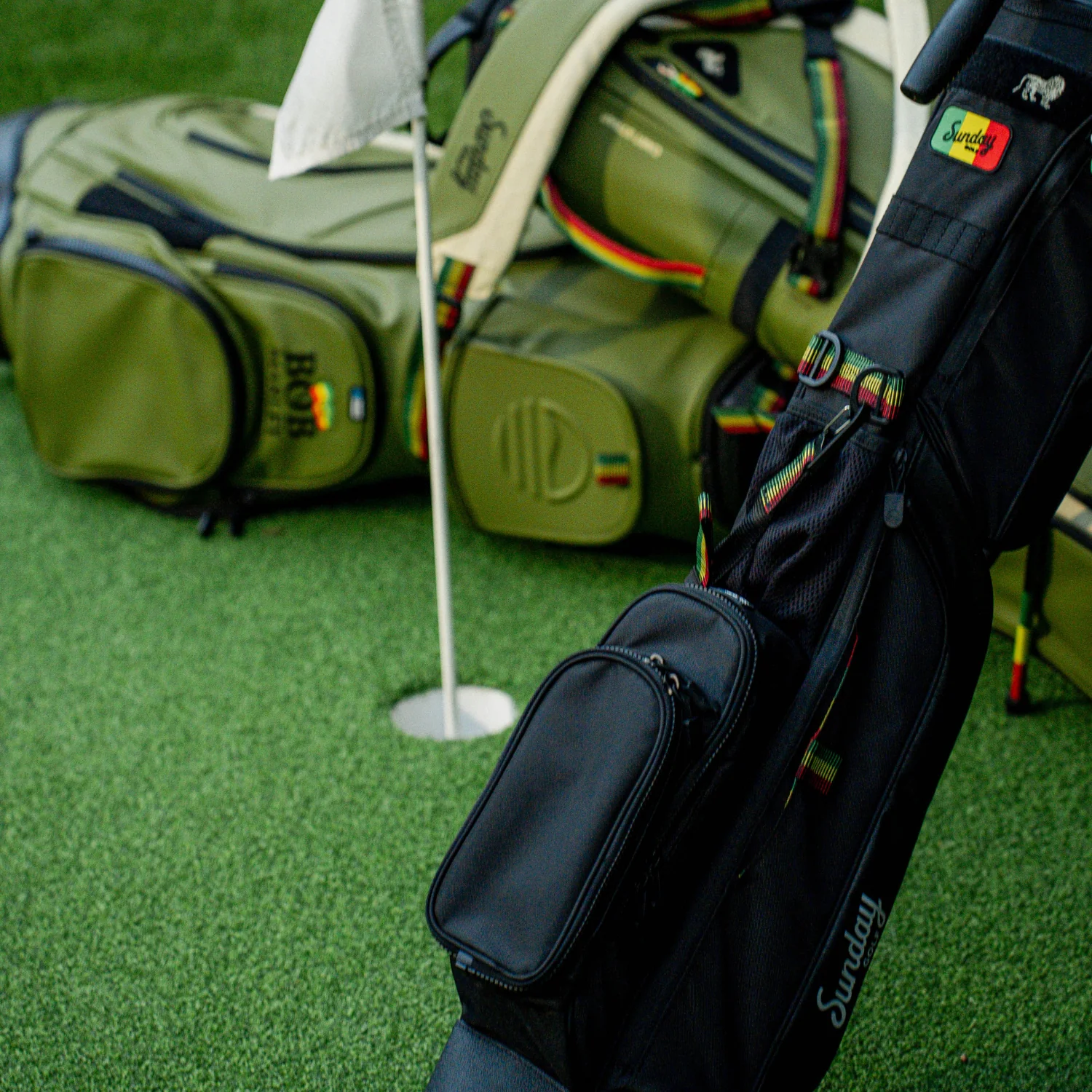 Loma | Bob Marley Rasta Par 3 Bag - Image 10
