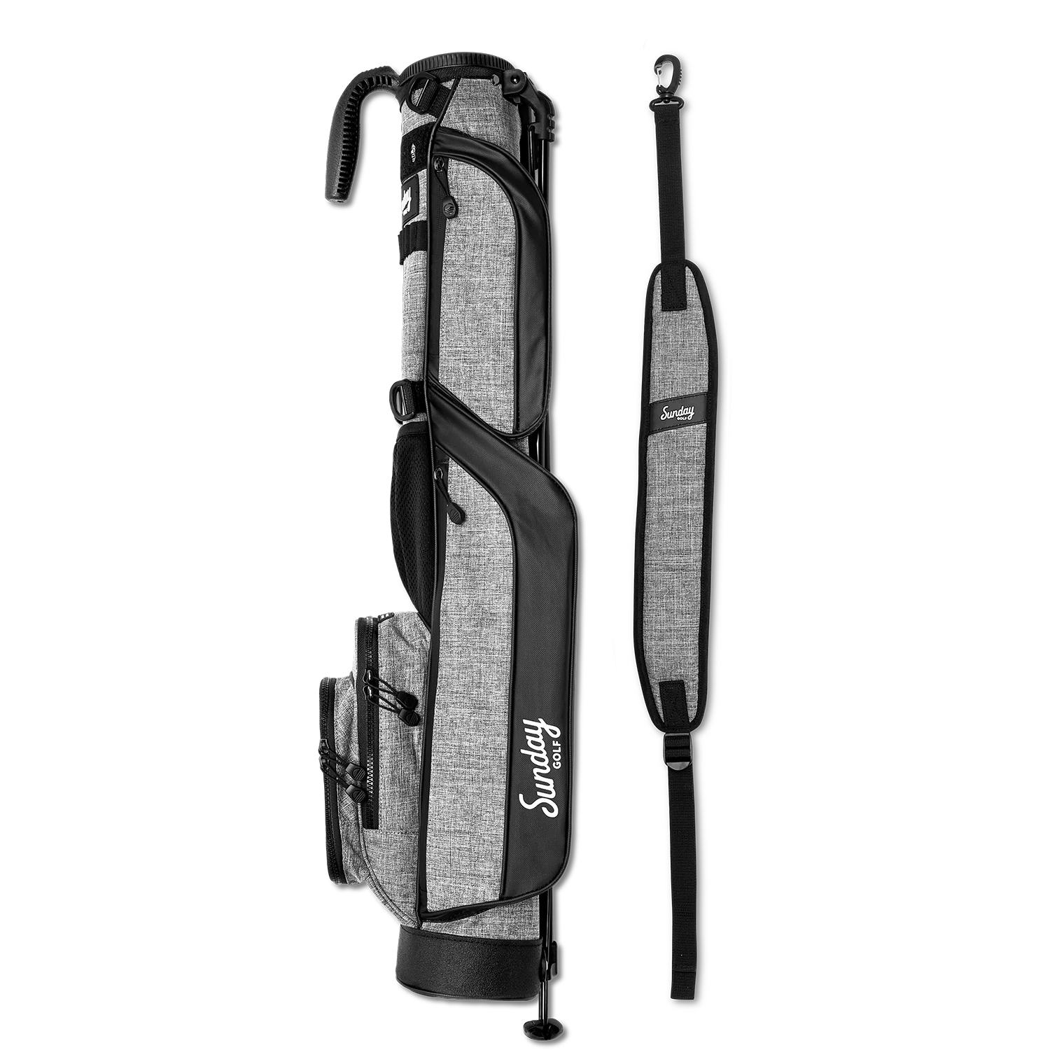 Loma | Heather Gray Par 3 Bag - Image 4