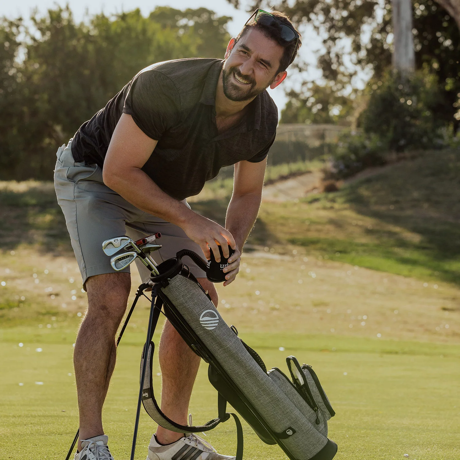 Loma | Heather Gray Par 3 Bag - Image 8