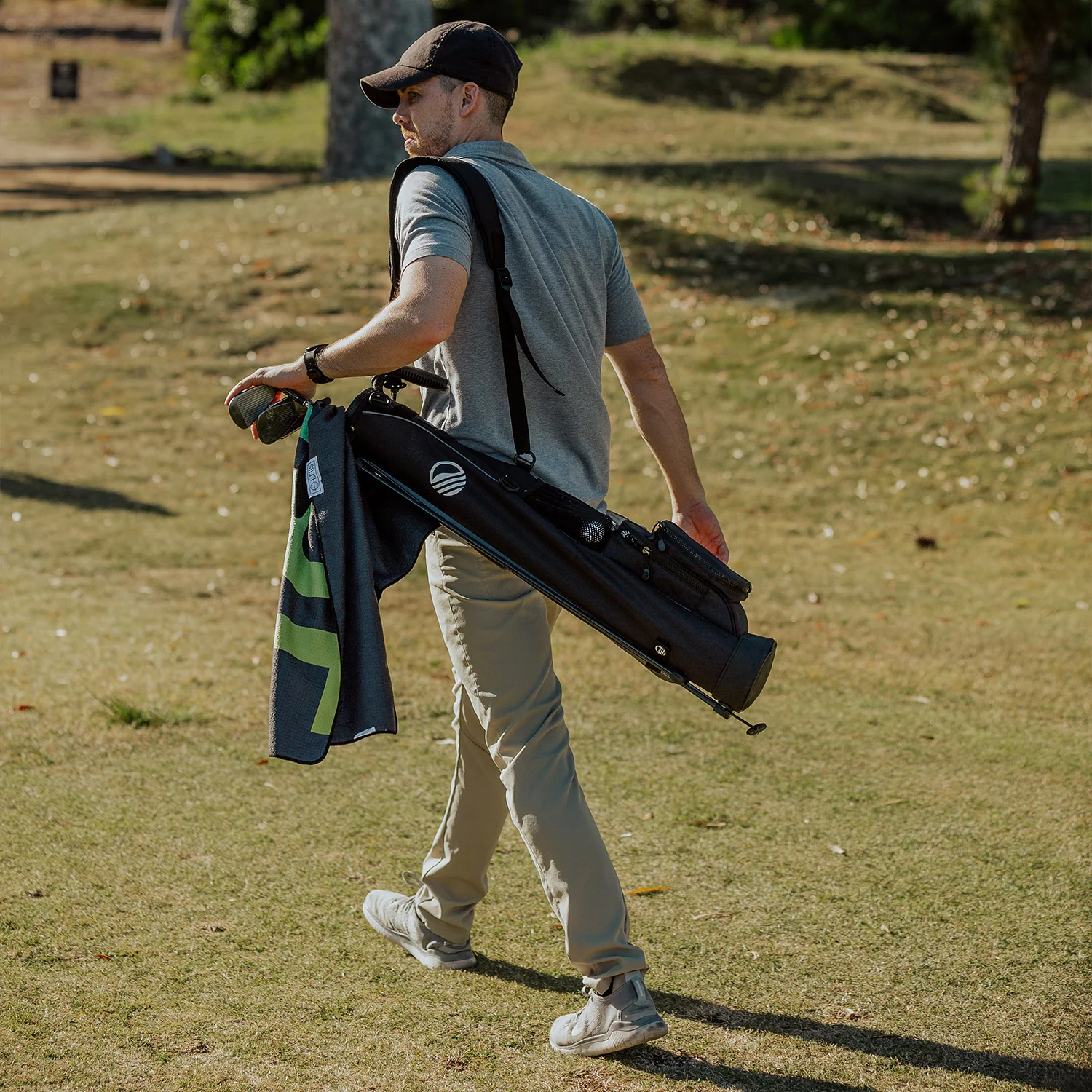 Loma | Matte Black Par 3 Bag - Image 7