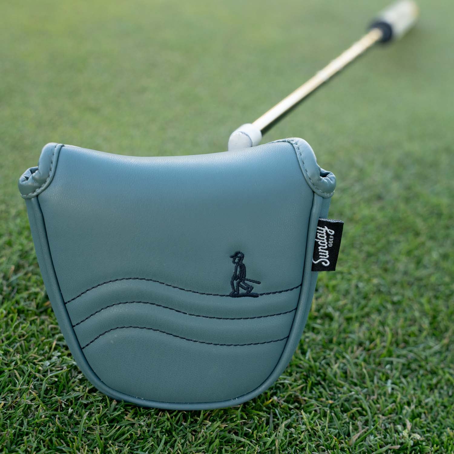 Mallet Putter Headcover | Midnight Green - Image 5