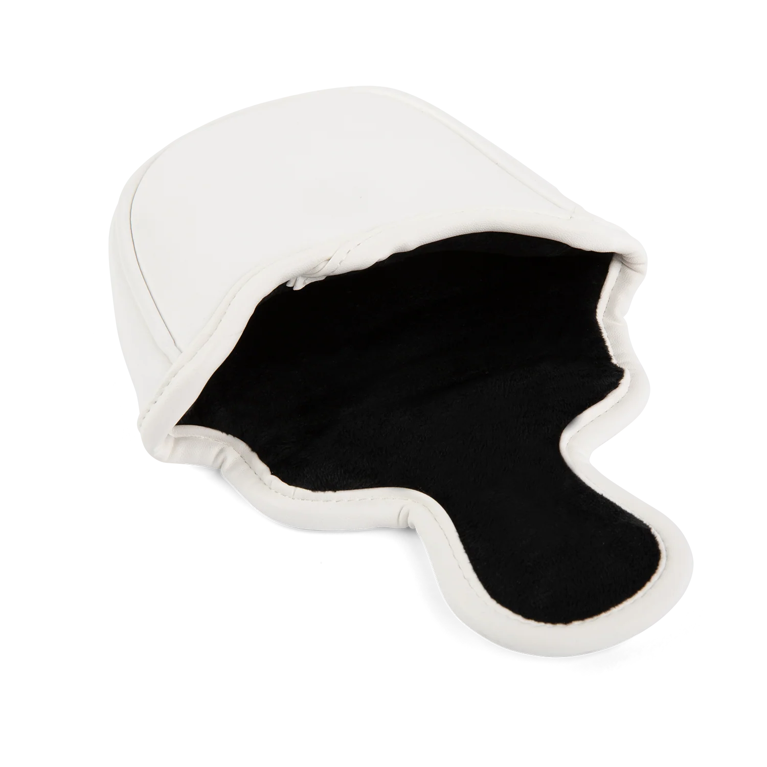 Mallet Putter Headcover | White/Navy - Image 3