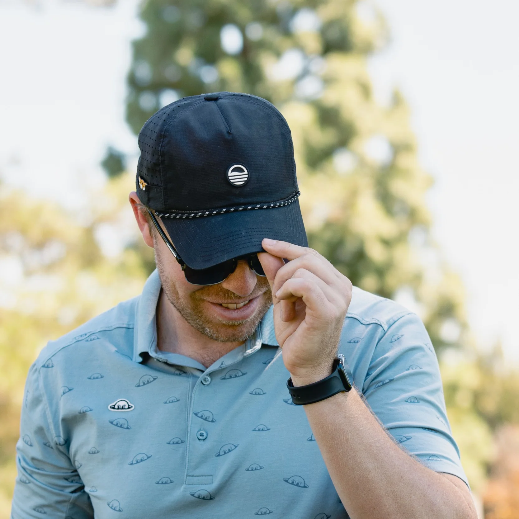 Porter Lite Golf Hat | Black - Image 5