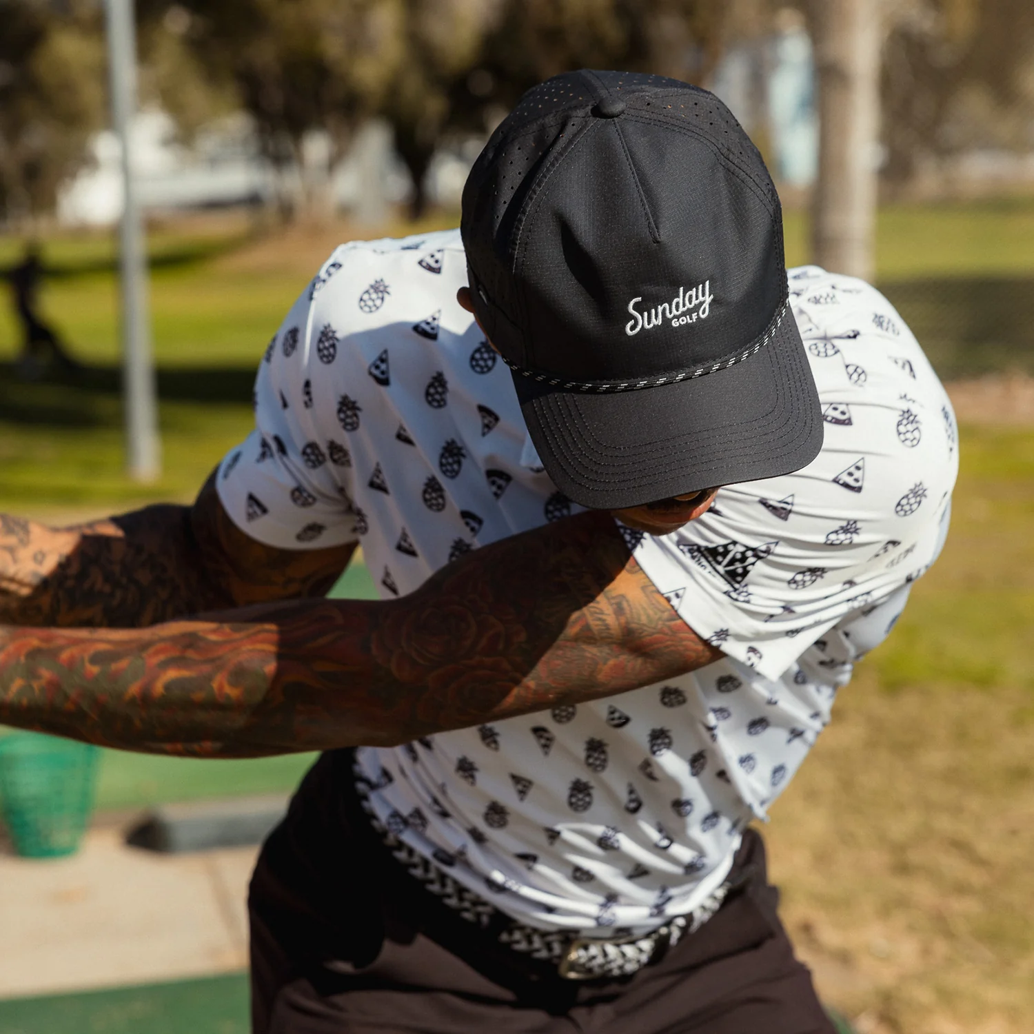 Porter Lite Golf Hat | Black - Image 4