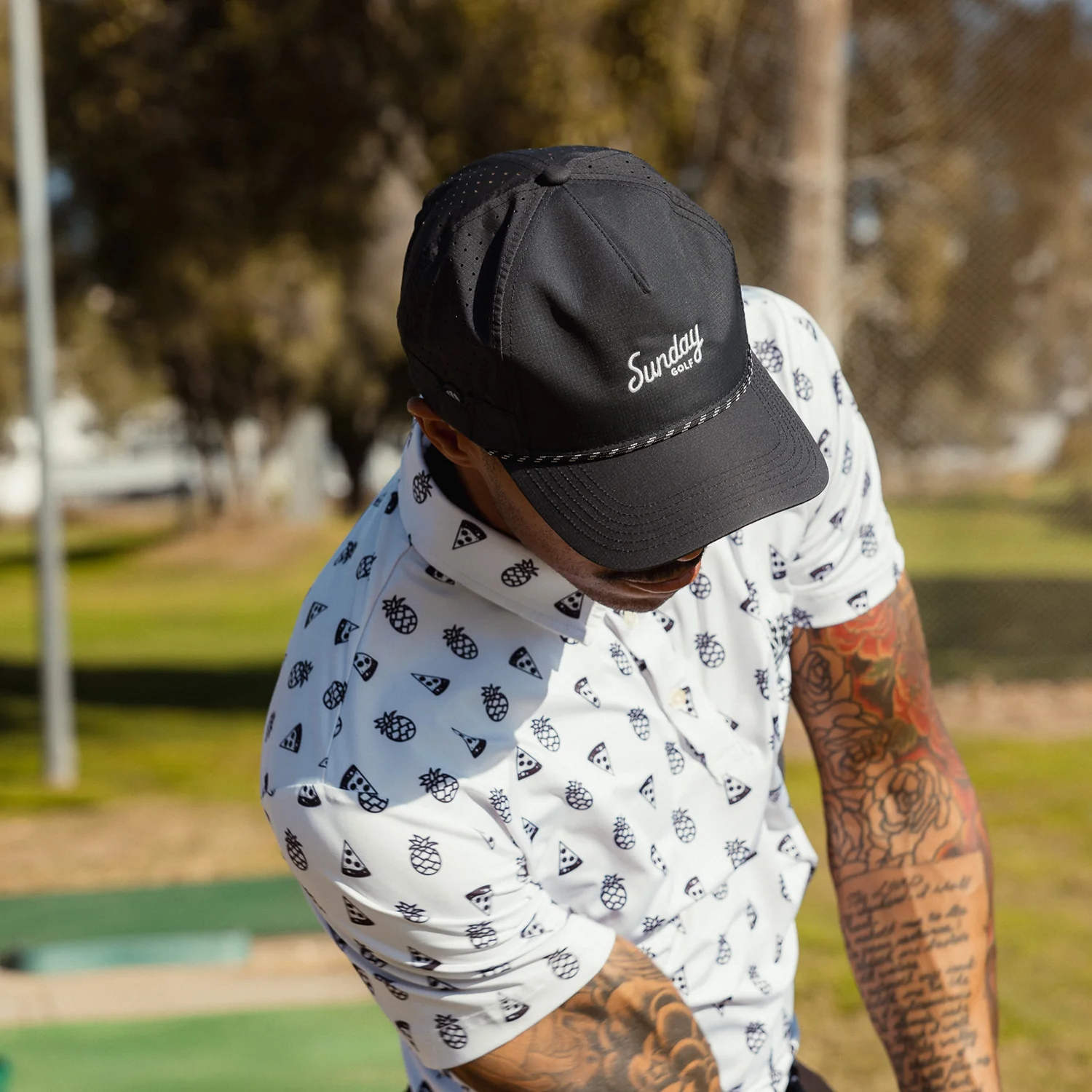 Porter Lite Golf Hat | Black - Image 5