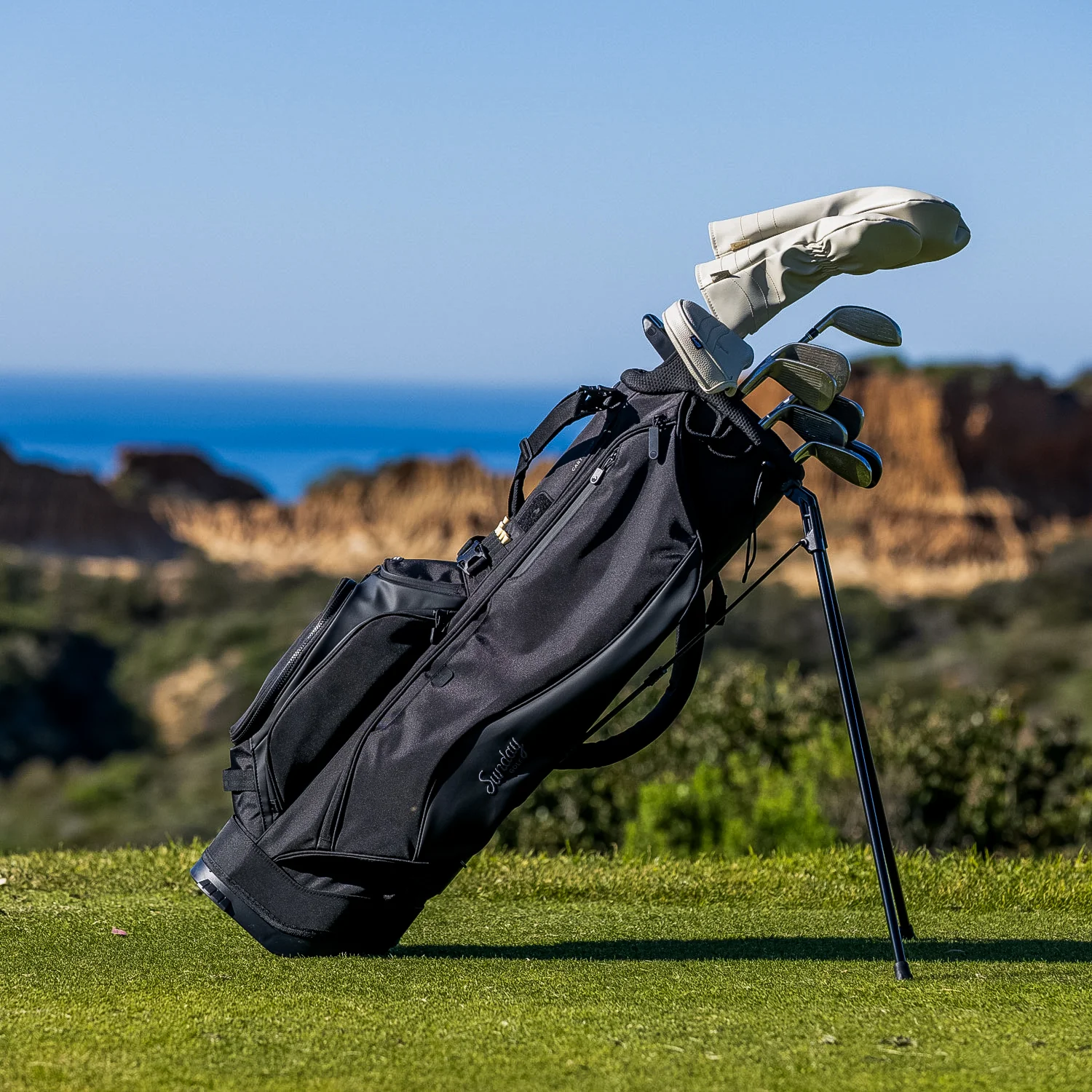 Ryder 14 | Matte Black Full Size Stand Bag - Image 8