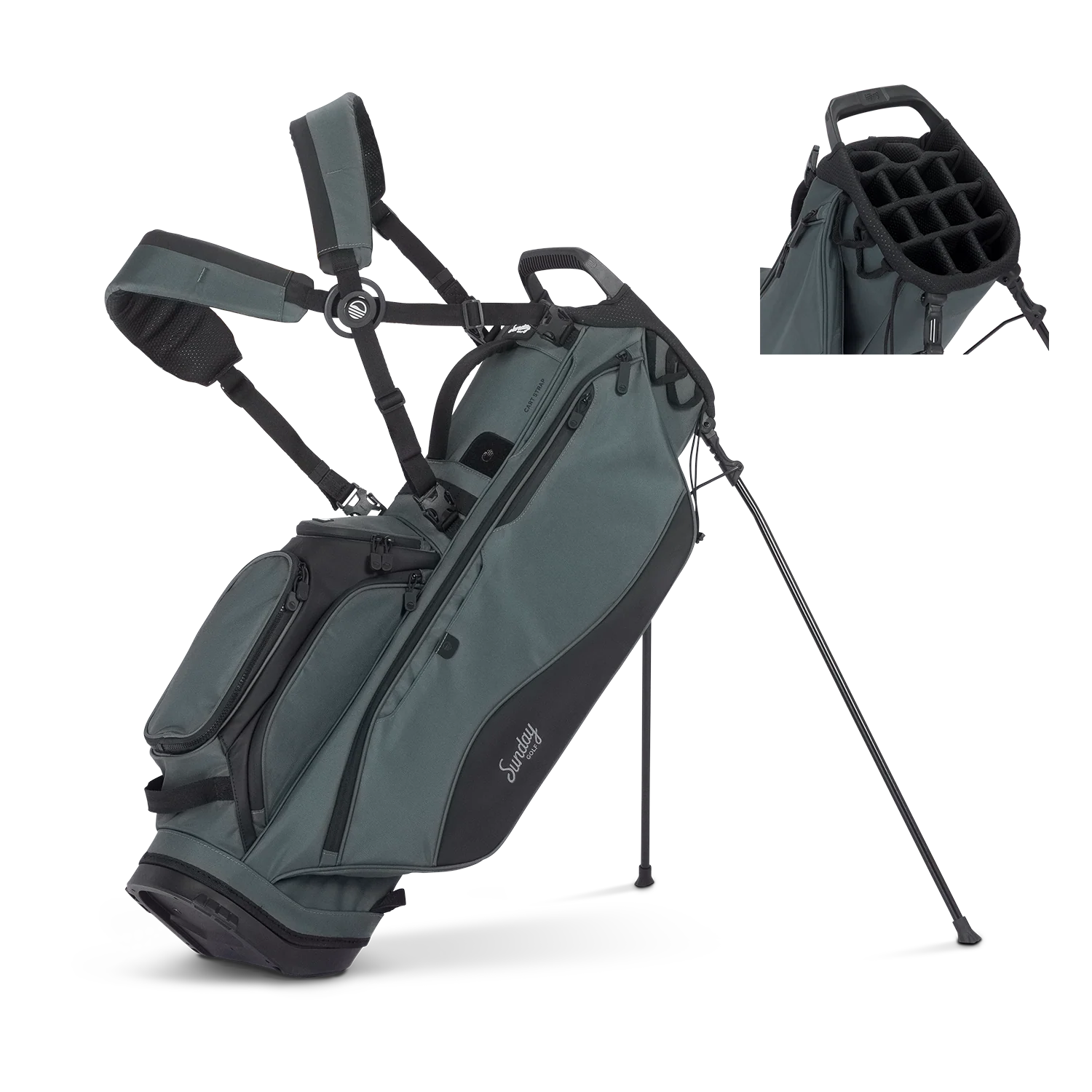 Ryder 14 | Midnight Green Full Size Stand Bag