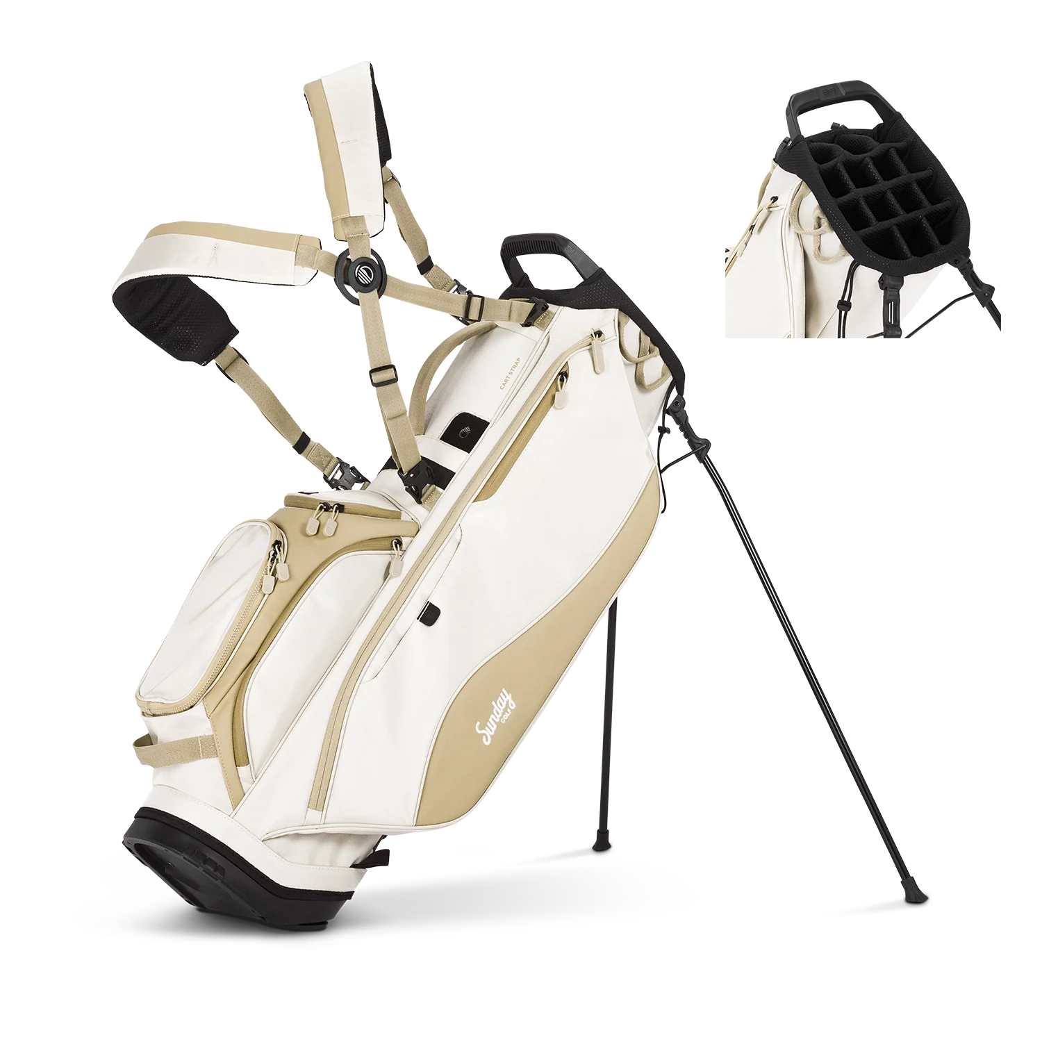 Ryder 14 | Toasted Almond Full Size Stand Bag