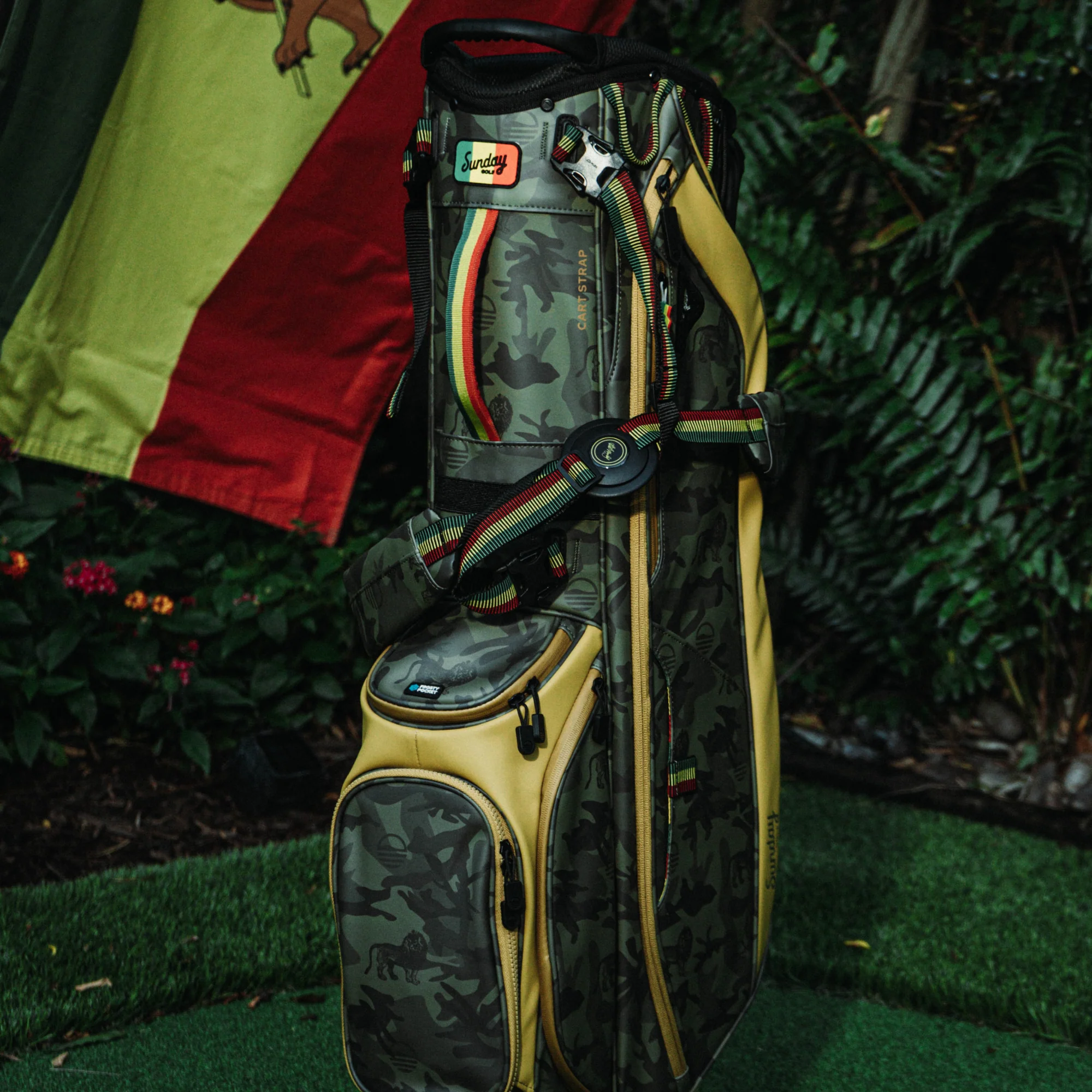 Ryder | Bob Marley Camo Full Size Stand Bag - Image 10