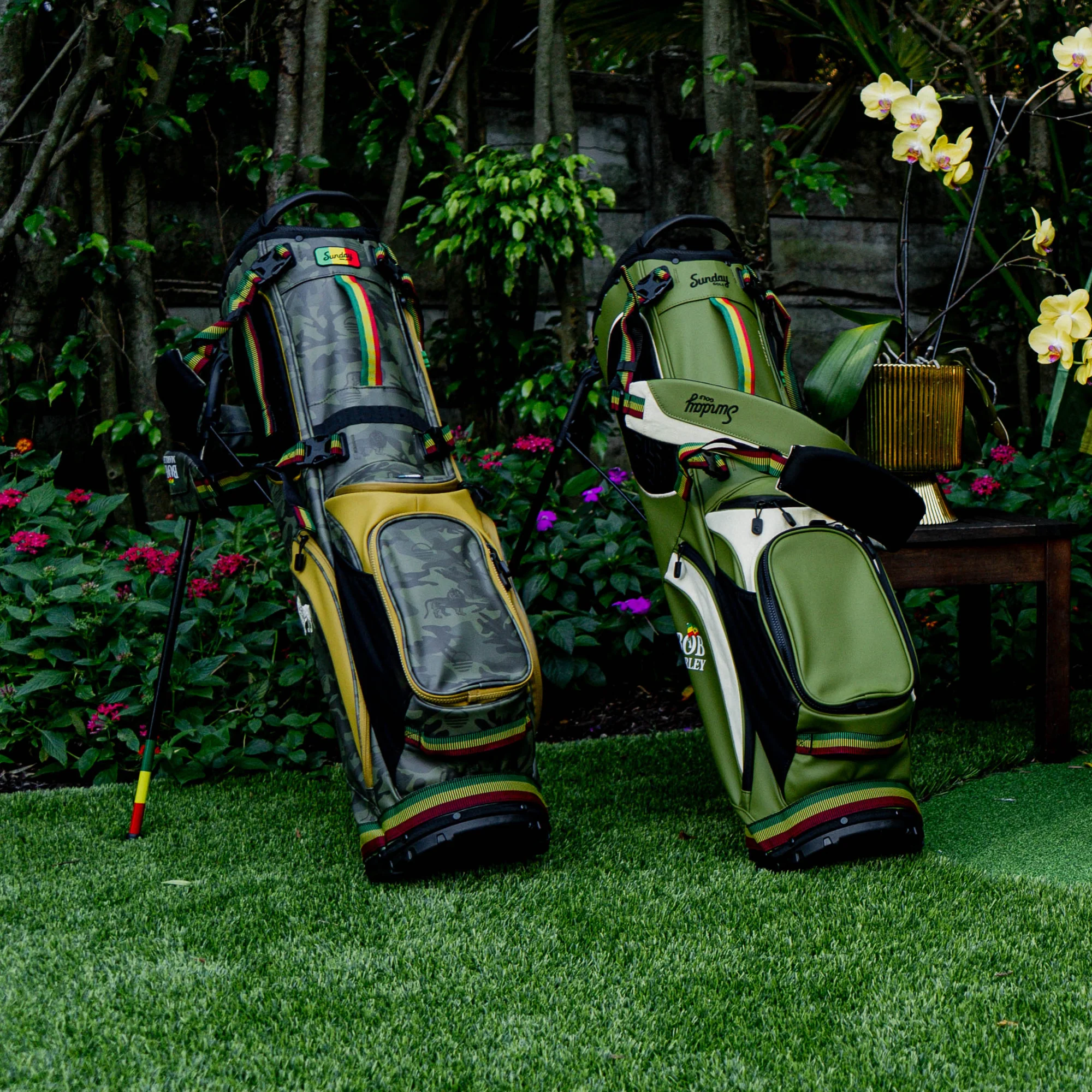 Ryder | Bob Marley Camo Full Size Stand Bag - Image 11