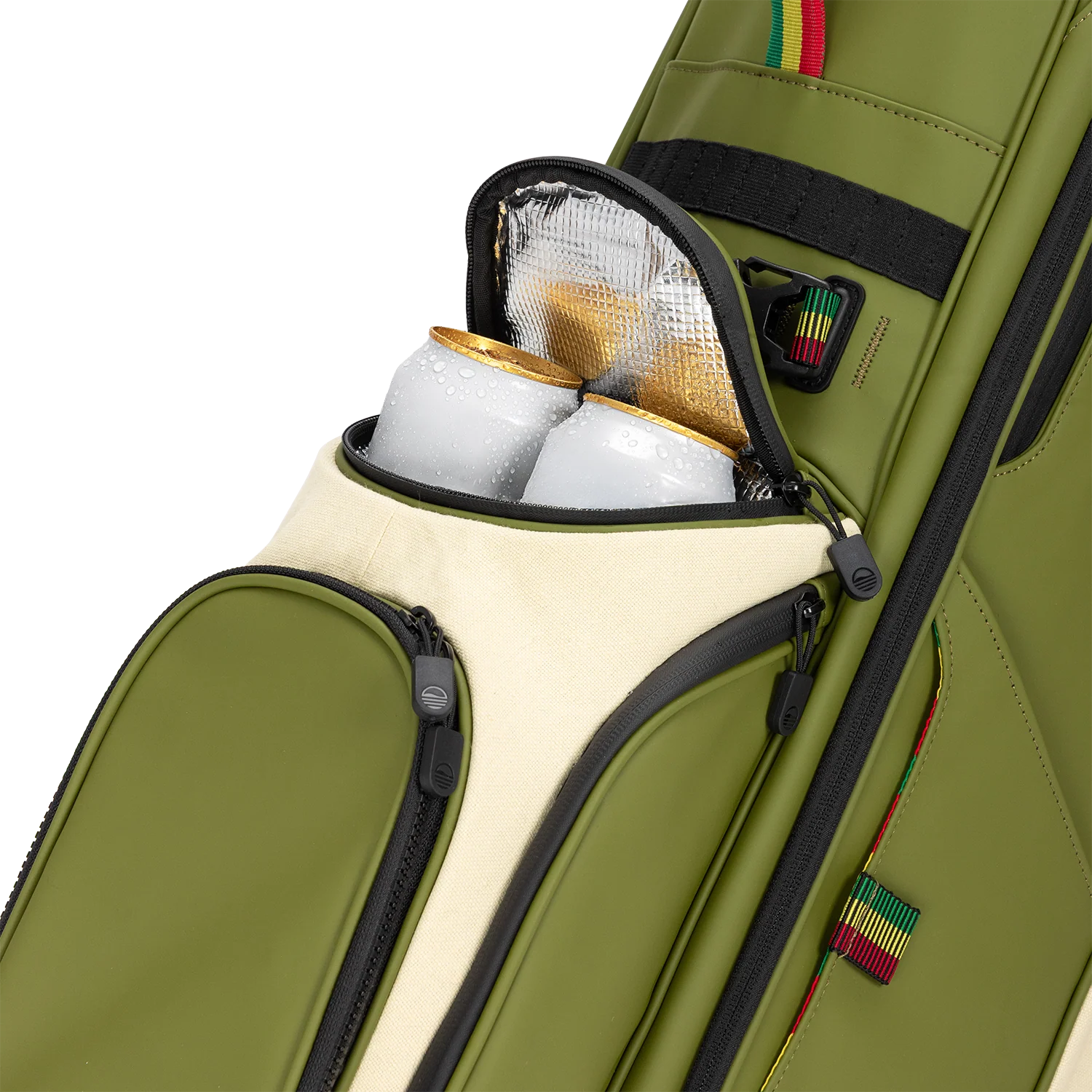 Ryder | Bob Marley Olive/Hemp Full Size Stand Bag - Image 5