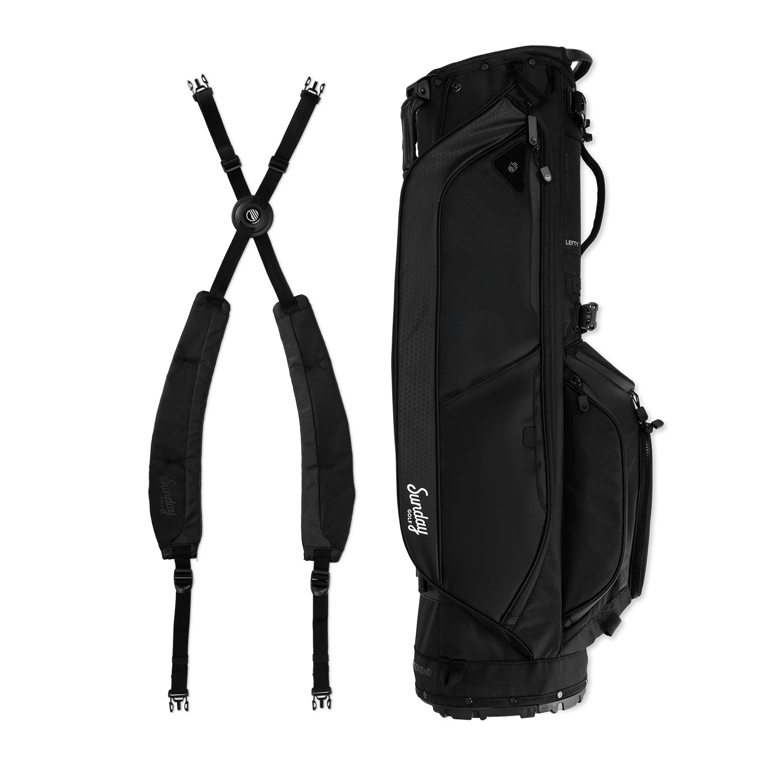 Ryder Lefty | Matte Black Full Size Stand Bag - Image 5