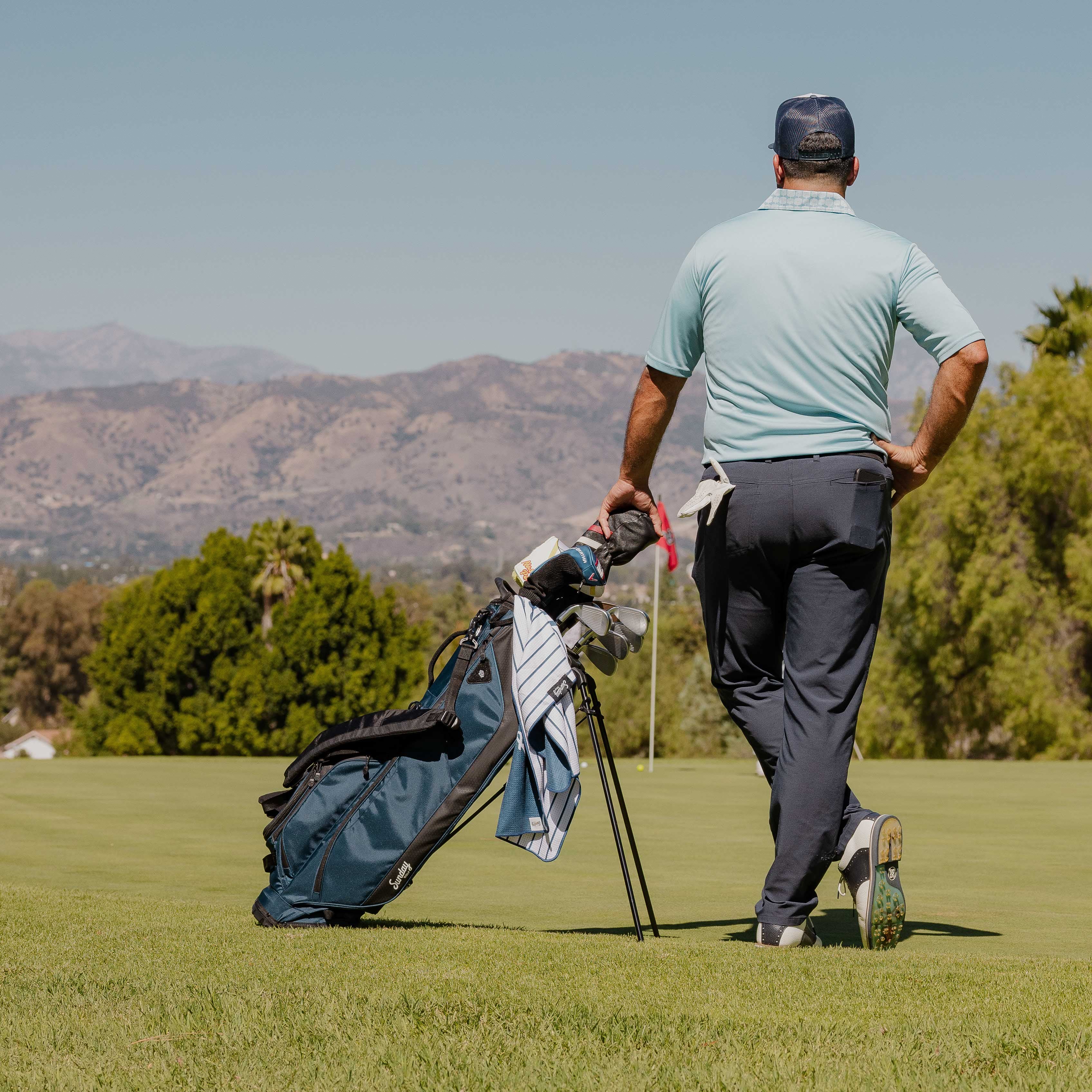 Ryder | Navy Blue Full Size Stand Bag - Image 7