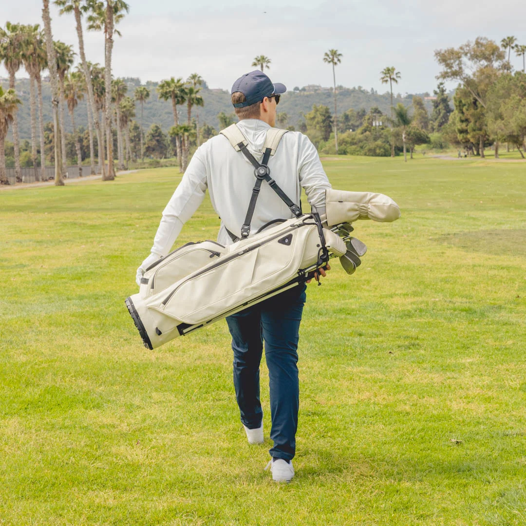 Ryder S-Class | Cream Vegan Leather Full Size Stand Bag - Image 7
