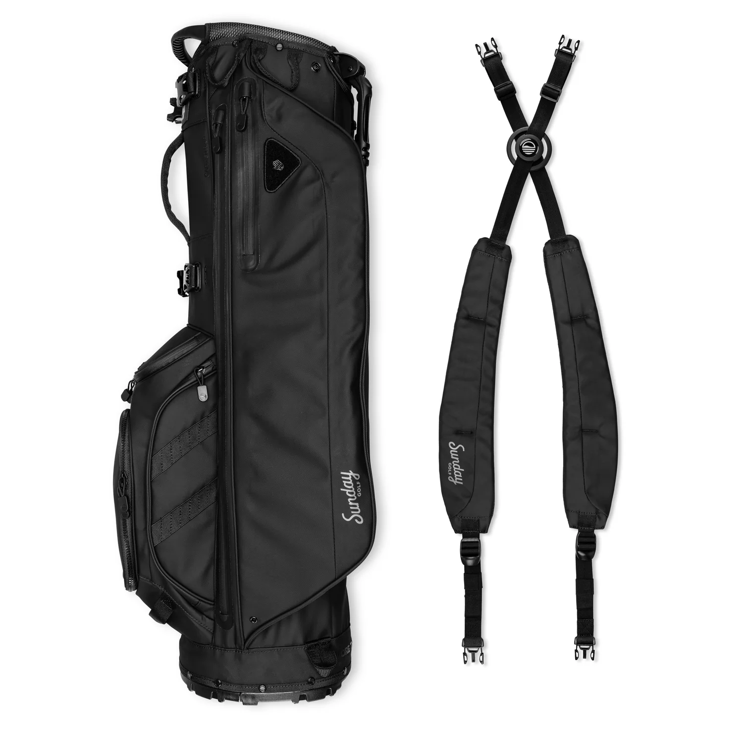 Storm Ryder | Black Waterproof Full Size Stand Bag - Image 4
