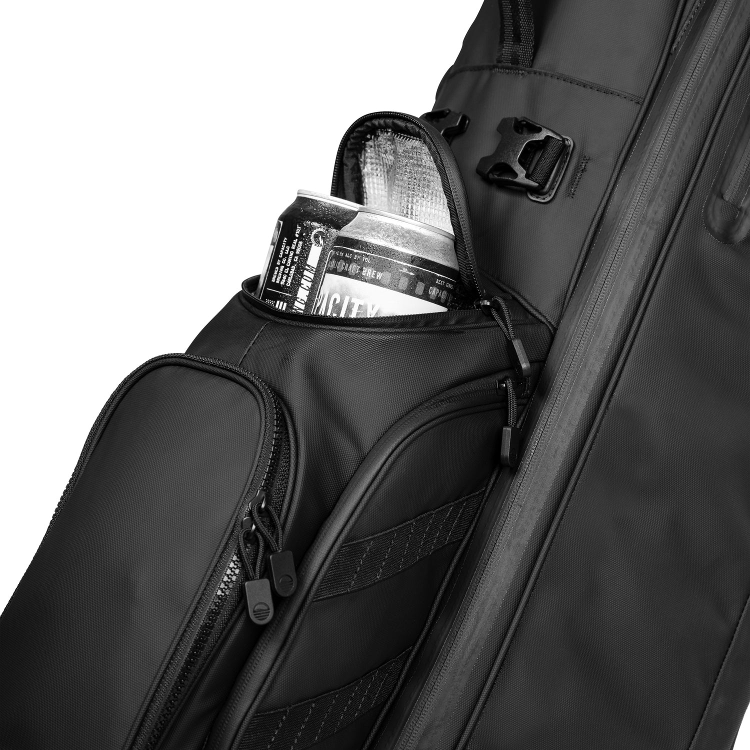 Storm Ryder | Black Waterproof Full Size Stand Bag - Image 5