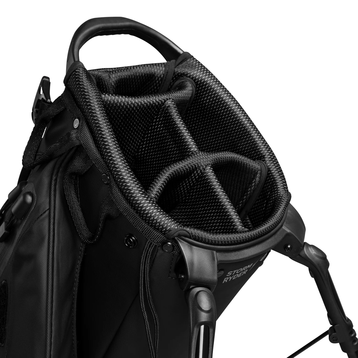 Storm Ryder | Black Waterproof Full Size Stand Bag - Image 6