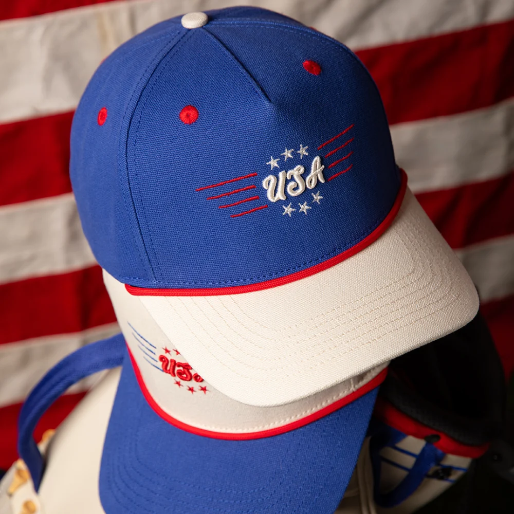 Sunday Golf Rope Hat | USA 250 (Blue) - Image 4