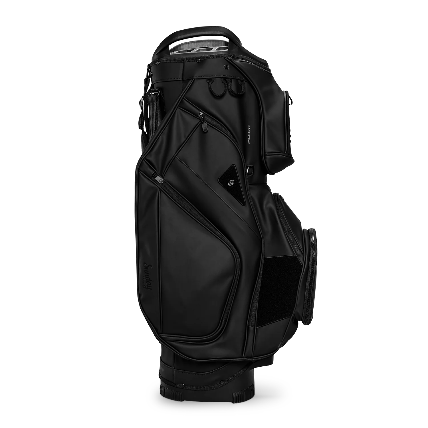 Big Rig S-Class | Black Vegan Leather Cart Bag - Image 3