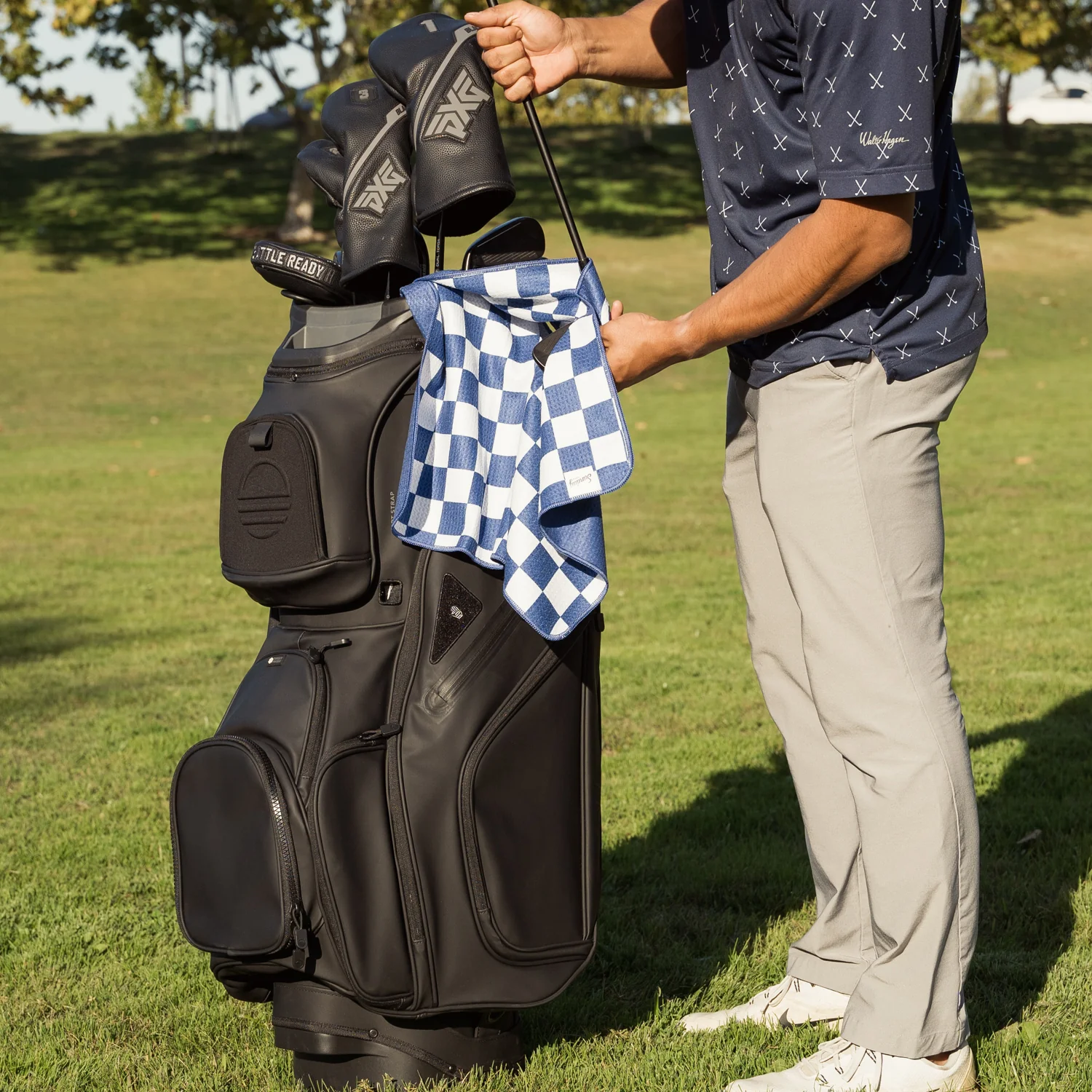 Big Rig S-Class | Black Vegan Leather Cart Bag - Image 5