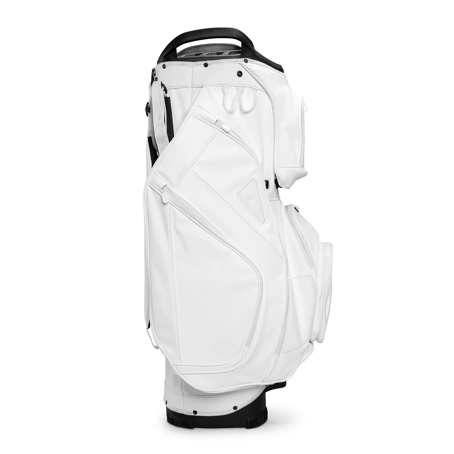 Big Rig S-Class | White Vegan Leather Cart Bag - Image 3
